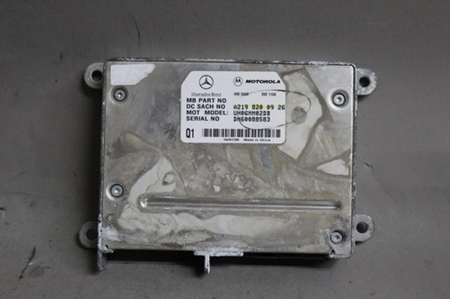 06 07 08 09 10 MERCEDES GL450 VOICE TELEPHONE CONTROL MODULE A2198200926 OEM 06 07 08 09 10 MERCEDES GL450 VOICE TELEPHONE CONTROL MODULE A2198200926 OEM