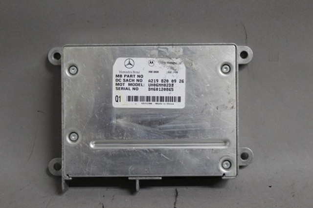 06 07 08 09 MERCEDES GL450 COMMUNICATION CONTROL MODULE A2198200926 OEM 06 07 08 09 MERCEDES GL450 COMMUNICATION CONTROL MODULE A2198200926 OEM