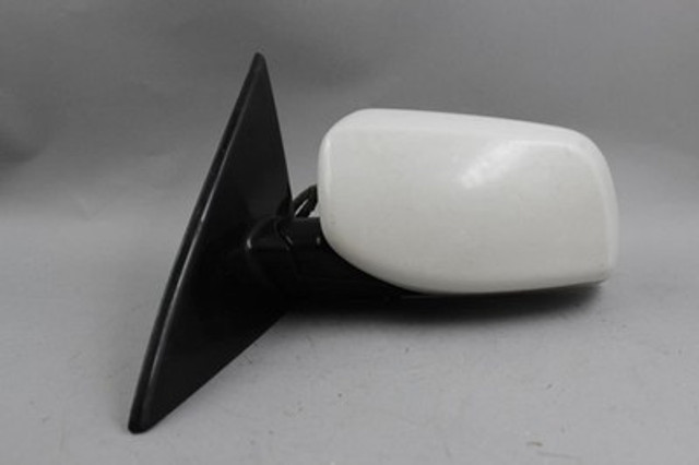 Left Driver Side White Door Mirror Anti-glare Power 2004-2005 BMW 645i OEM 39615 51167129185, 51167116747