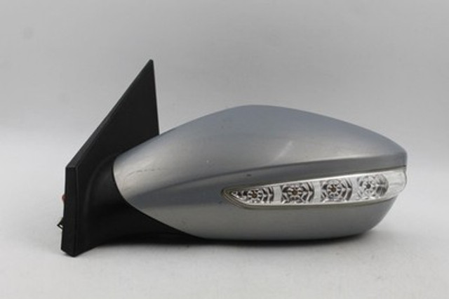 Left Driver Side Blue Sky Metallic Door Mirror 2011-14 HYUNDAI SONATA OEM #39892 87610-3Q110