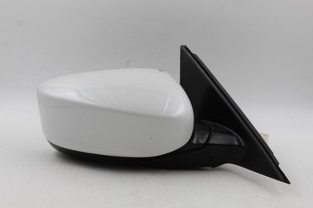 White Passenger Side View Mirror Power Fits 2013-2022 ZCURA ILX OEM #40163