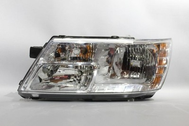 Left Driver Headlight Quad Halogen Chrome Bezel 2009-20 DODGE JOURNEY OEM #40331 05116289AC