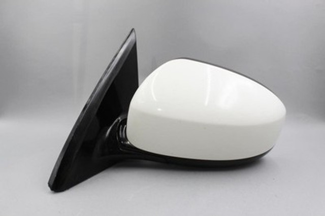 Left Driver Side White Door Mirror Power Fits 13-16 NISSAN PATHFINDER OEM #40379 963023KA9A