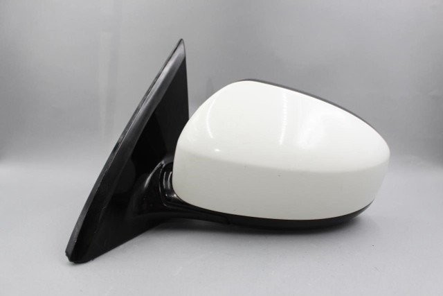 Left Driver Side White Door Mirror Power Fits 13-16 NISSAN PATHFINDER OEM #40379 963023KA9A high resolution2