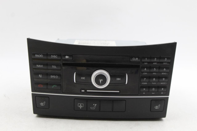 Audio Equipment Radio 207 Type E350 Fits 2010-2011 MERCEDES E-CLASS OEM #33594 A2129069000, A2128202510 high resolution2