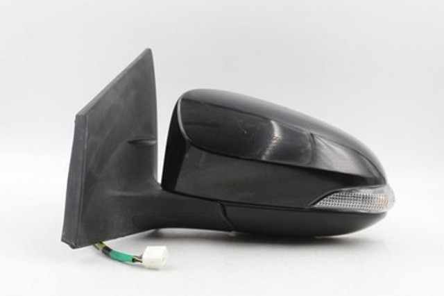Black Driver Side View Mirror Sedan Power Heated 2014-2019 TOYOTA COROLLA #40795