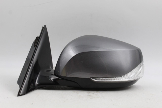 Left Driver Side Gray Door Mirror Power Heated 2014-2015 INFINITI Q50 OEM #35096