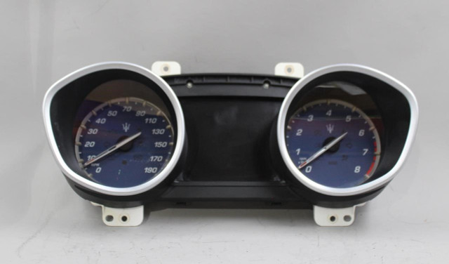 Speedometer Cluster 77K Miles Fits 2014 MASERATI GHIBLI OEM #43712 5550102919