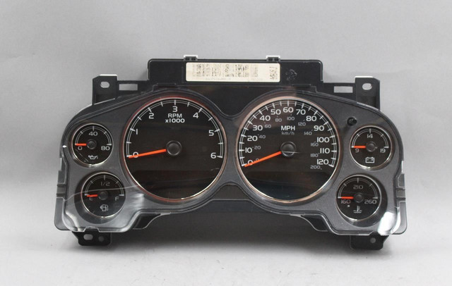 Speedometer Cluster 171K Miles MPH Fits 2007-2014 CHEVROLET TAHOE OEM #44387 28186388, 22838411, 25933380, 25861665, 25853743