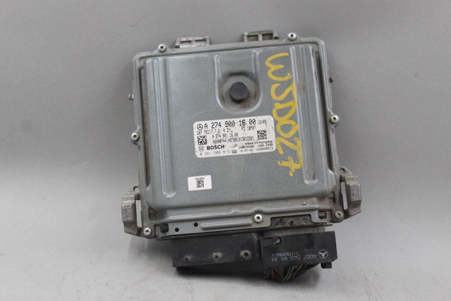 Engine ECM 253 Type And Suv Coupe 2016-2020 MERCEDES GLC-CLASS OEM #44688 2749001600