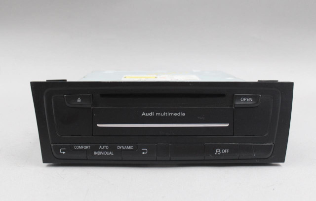 Audio Equipment Radio Receiver Dash AM-FM-CD-MP3 Fits 2008-12 AUDI S5 OEM #44759 8T1057194A, 8T1935664D