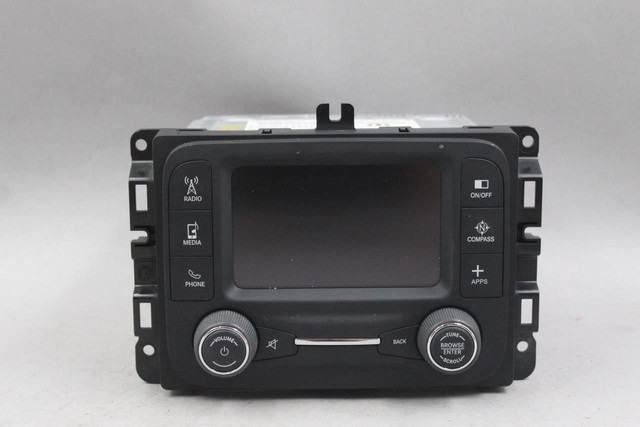 Audio Equipment Radio Display And Receiver Sirius Fits 15-17 RENEGADE 44935 6RQ12LXHAA, 6RQ12LXHAA, 6NC38LXHAA, 6HY55LXHAA