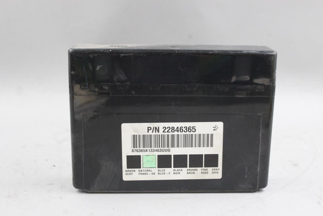 Chassis ECM Body Control BCM Under Steering Column 12-14 CADILLAC ESCALADE 45043 22846365