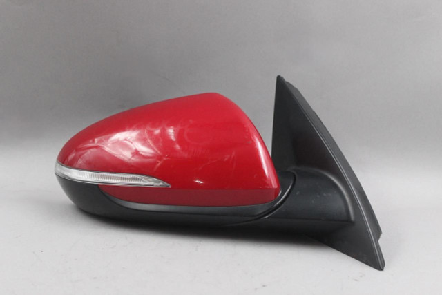 Right Passenger Side Red Pearl Door Mirror Power 17-18 HYUNDAI ELANTRA OEM 45227 87620F2290, 87620F3030, 87620F3030, 87620F2290