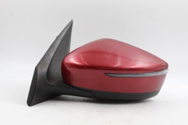 Left Driver Side Red Door Mirror Power Mirror Fits 15-18 NISSAN VERSA OEM #33299 963749KK1H