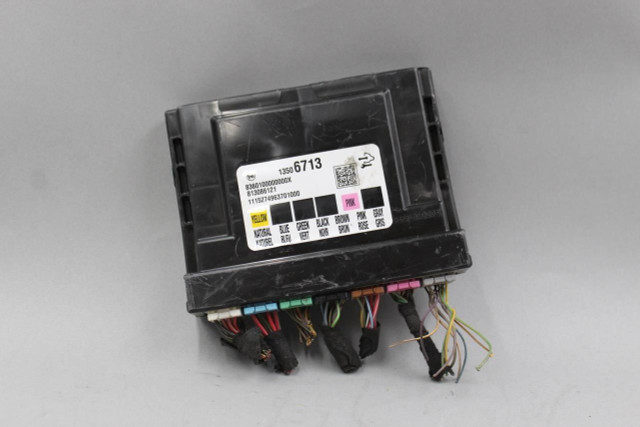 Chassis ECM Body Control BCM Left Hand Dash 16-17 CHEVROLET CORVETTE OEM #45664 13506713