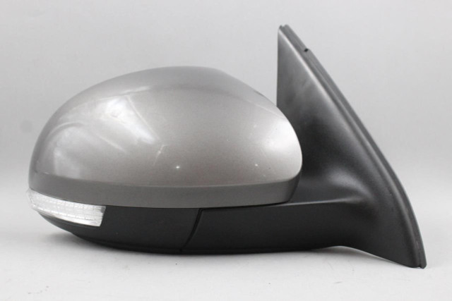 Right Passenger Side Gray Door Mirror Power 2009-18 VOLKSWAGEN TIGUAN OEM #45866 5N0857522A, 5N0857538GRU, 5N1857508Q9B9