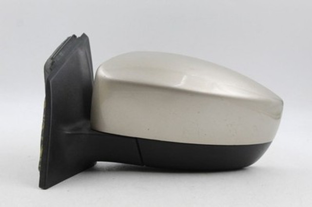 Left Driver Side White Gold Door Mirror Power Fits 2018 FORD FOCUS OEM #38671