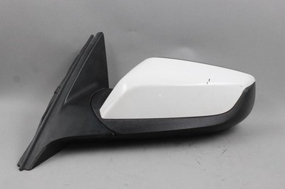 Left Driver Side White Door Mirror Fits 2016-2025 CHEVROLET MALIBU OEM #45930 23251585, 84705487