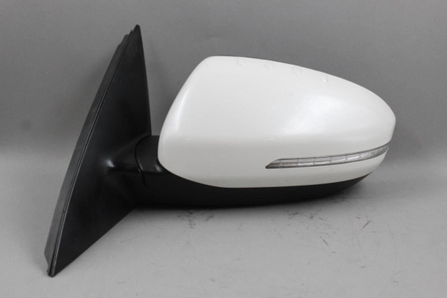 Left Driver Side White Pearl Door Mirror Power Fits 14-16 KIA OPTIMA OEM #46022 876102T610, 876102T610