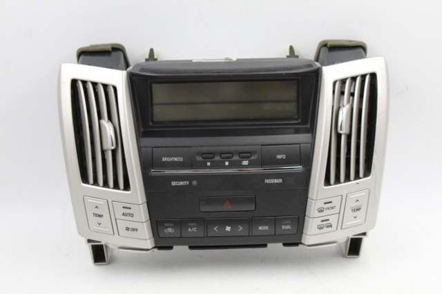 Temperature Control Excluding Mobility Spec Fits 2007-2009 LEXUS RX330 OEM 46042 8401048291, 840100E021, 840100E010, 8401048291