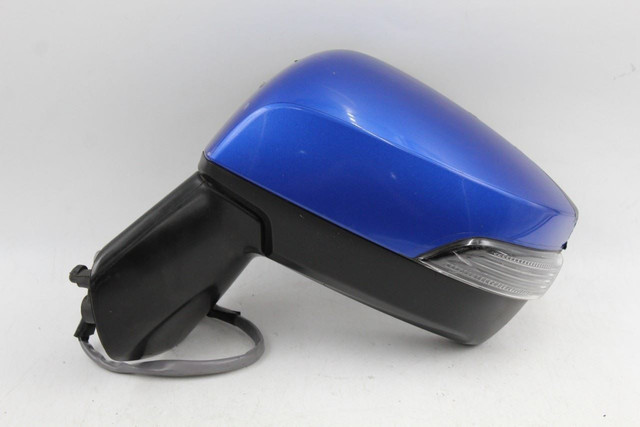 Left Driver View Side Blue Door Mirror Fits 2016-2021 SUBARU WRX OEM #46337 91059VA030, 91039AL12A, 91036VA610, 91036VA612