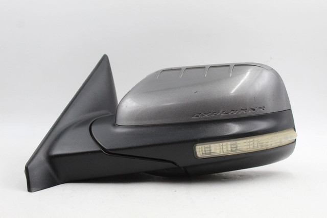 Left Driver Side Gray Door Mirror Power Folding 2011-15 FORD EXPLORER OEM #46363 BB5Z17683CAPTM
