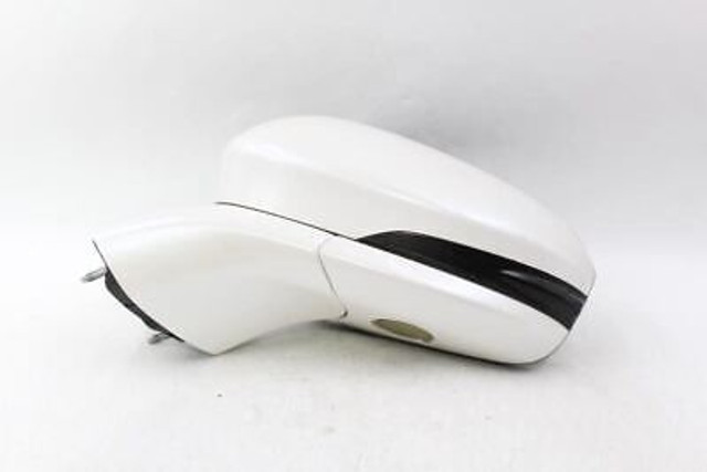 Left Driver Side White Door Mirror Power Fits 2013-2014 FORD FUSION OEM #26675 FS73-17683-CD59VJ