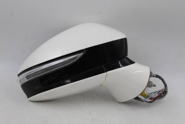 Right Passenger Side View White Door Mirror Fits 2016-20 TOYOTA MIRAI OEM #46844 8173030161, 8791062051C1