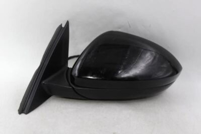 Left Driver Side Black Door Mirror Power Fits 2019 VOLKSWAGEN JETTA OEM #27873 17A857507AJ9B9