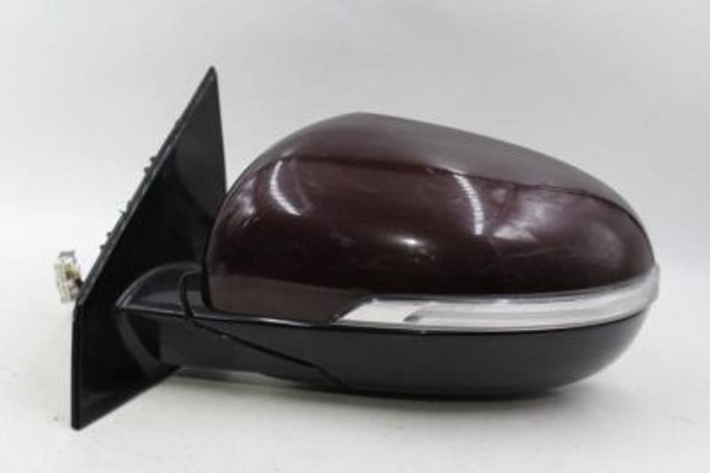 Left Driver Side Red/Maroon Door Mirror Power Fits 2017-20 KIA SORENTO OEM 25464 87610C6220