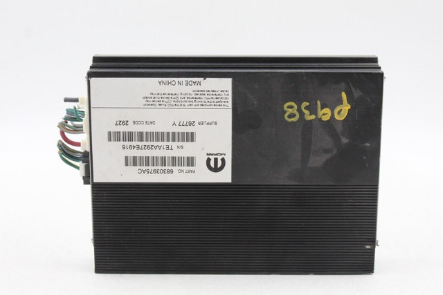 Audio Equipment Radio Amplifier 276 Watt Fits 2017-23 DODGE CHALLENGER OEM 46960 68549150AB, 68549150AB, 68549150AA, 68425657AA