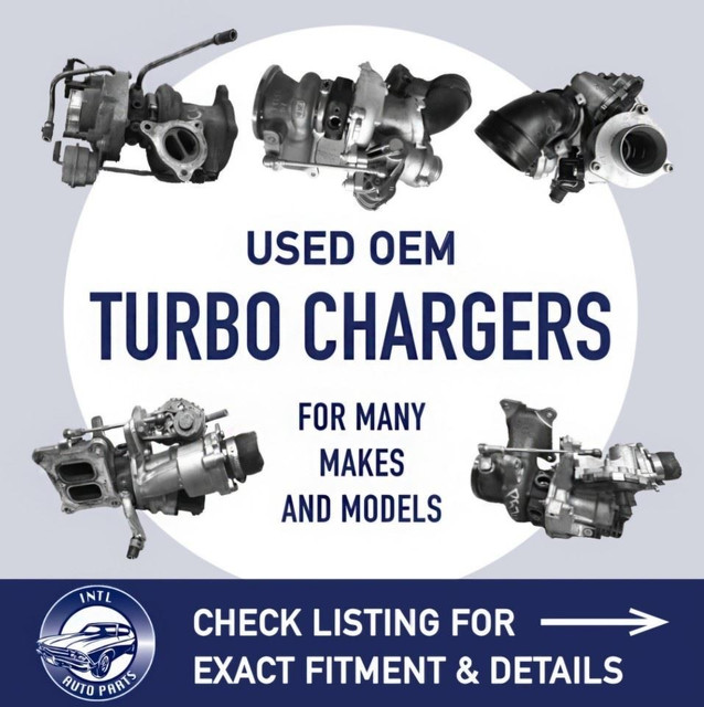 Passenger Right Turbo/Supercharger Charger 3.0L 2015-2018 PORSCHE MACAN 47163 94612302530