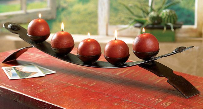 Rustic Candle Holders Set of 3 Rustic Metal Cross Candle Holders