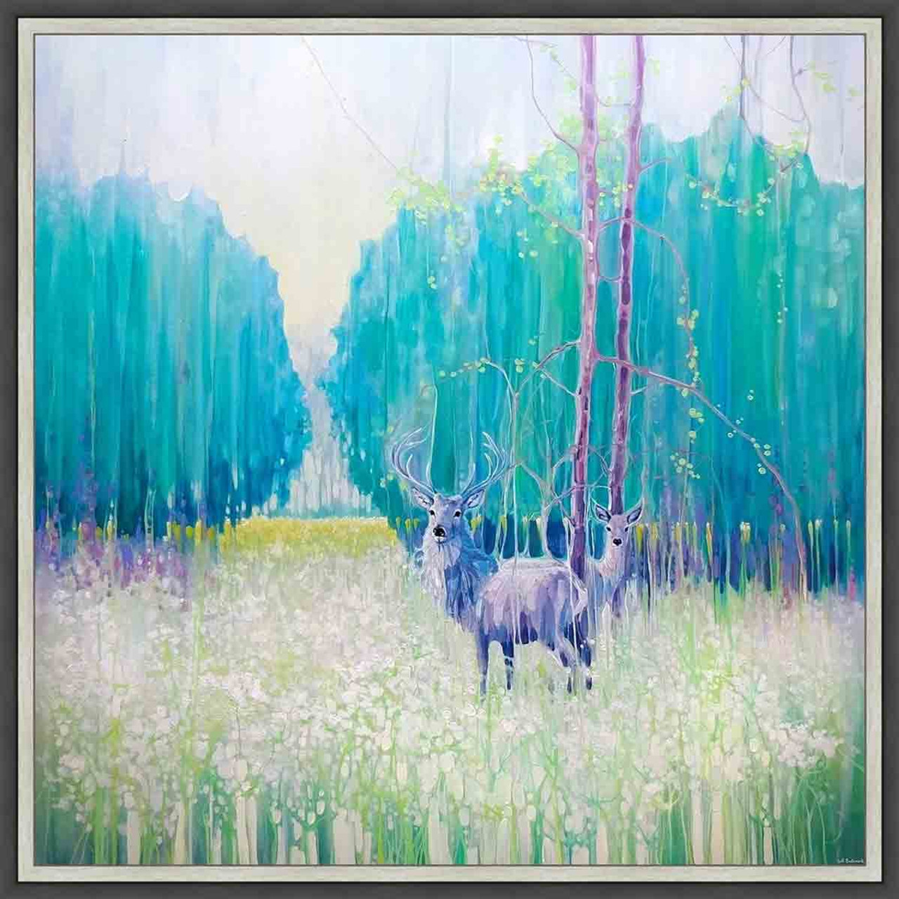 Spirits of the Mustang Metal Wall Art Black Forest Decor