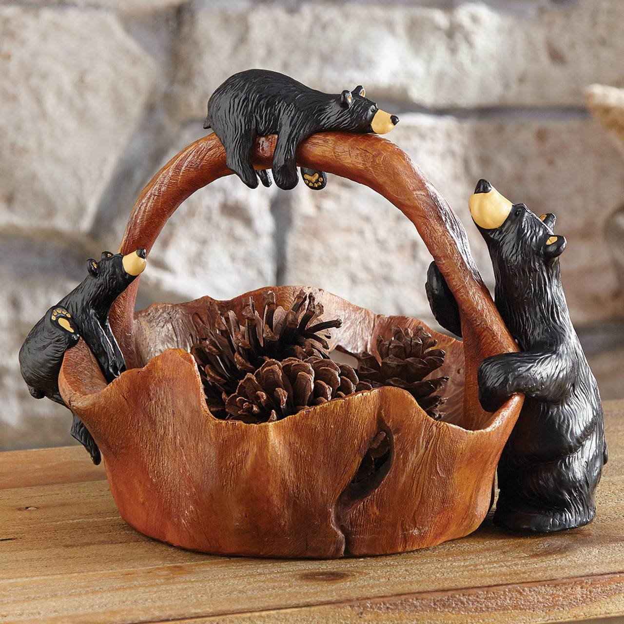 Black Bear Decor Bear Gifts Black Forest Decor   Media  56664.1702923112 