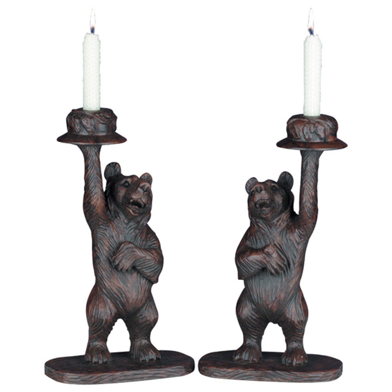 Honey Pot Bear Candleholders