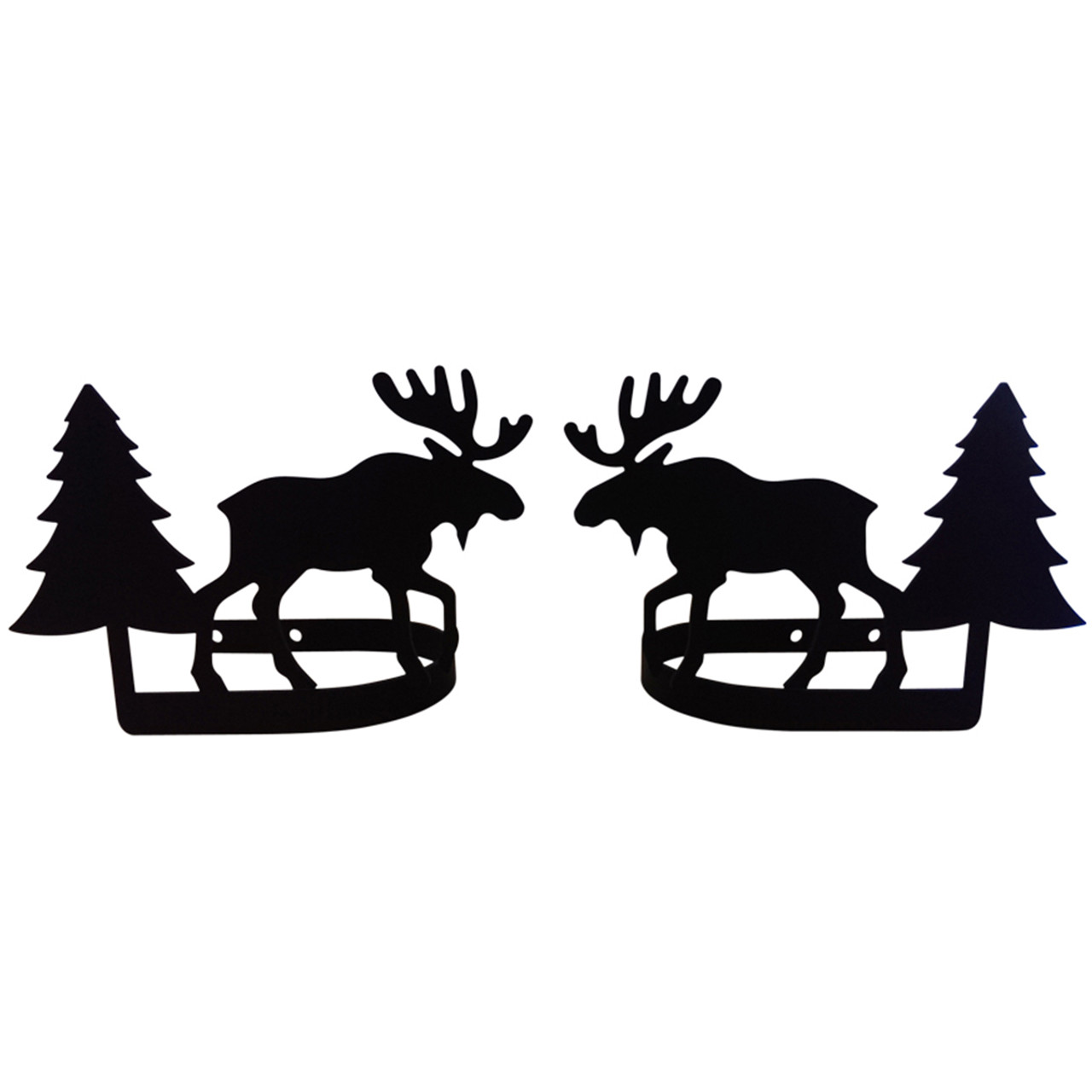 Moose & Pine Curtain Tie Backs | Black Forest Decor