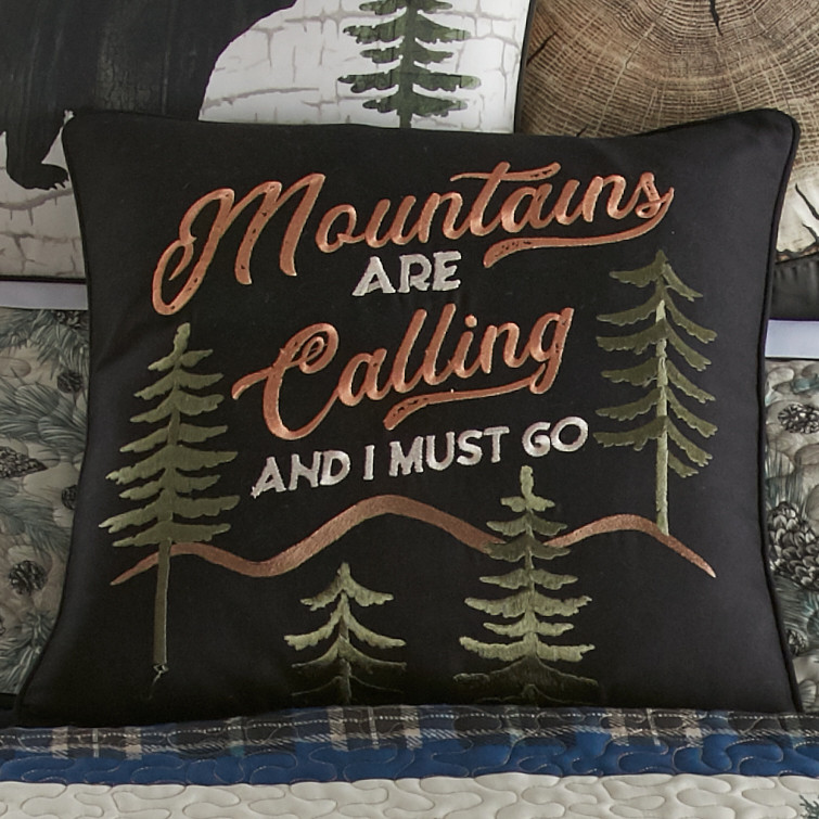 mountain cushion