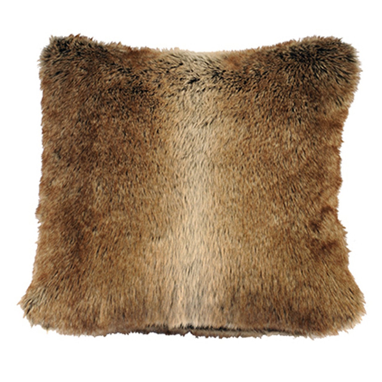 Gold clearance fur pillow