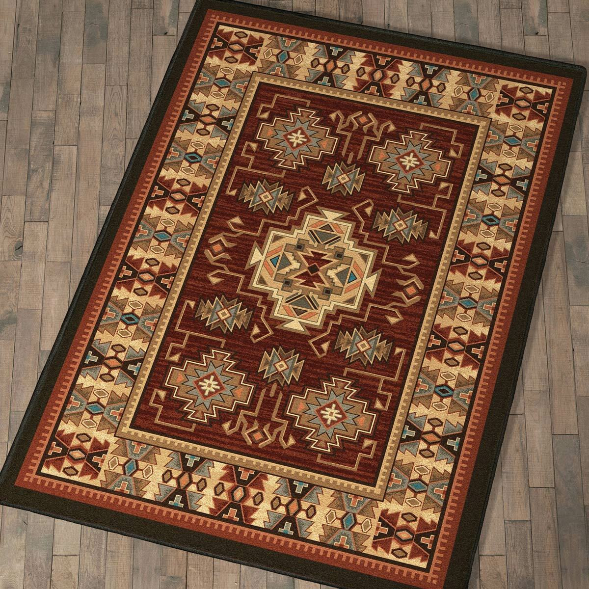 Topeka Rug 5 x 8 Black Forest Decor