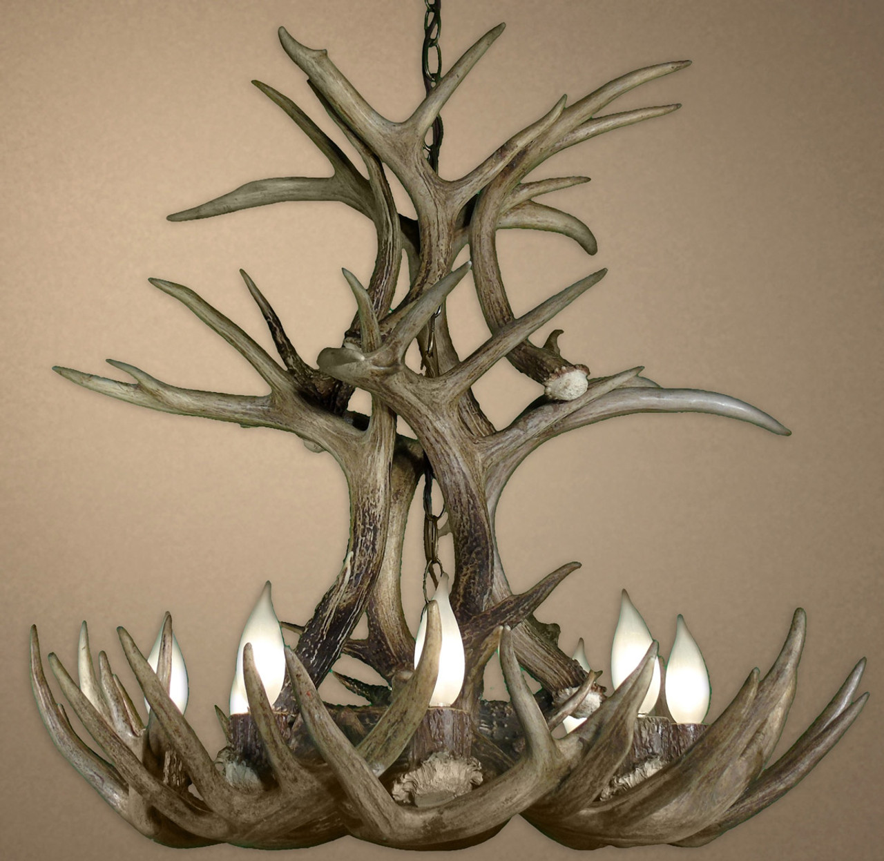 White-Tailed Deer Antler Chandelier