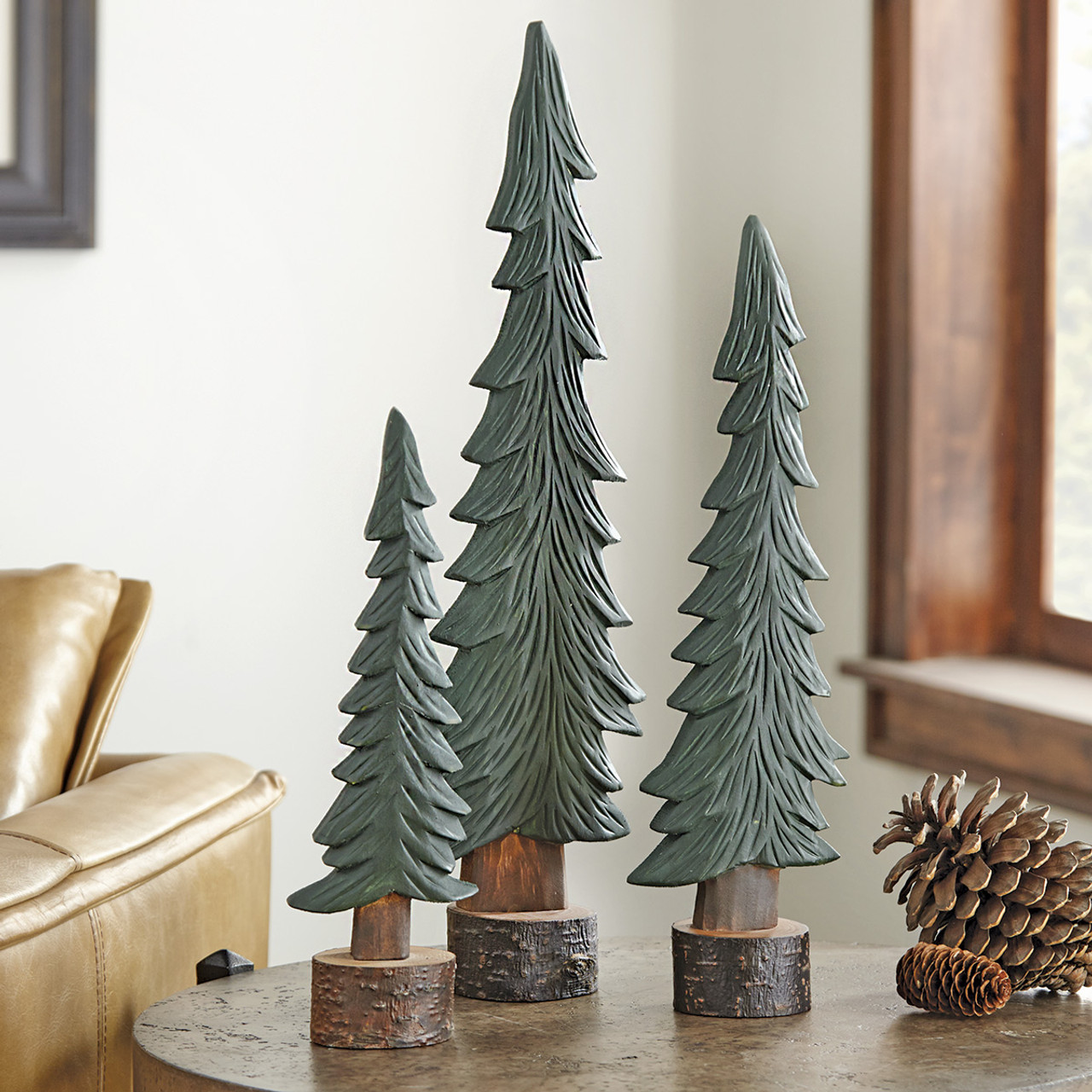 Transform Your Home with Stunning Wooden Pine Tree Decor