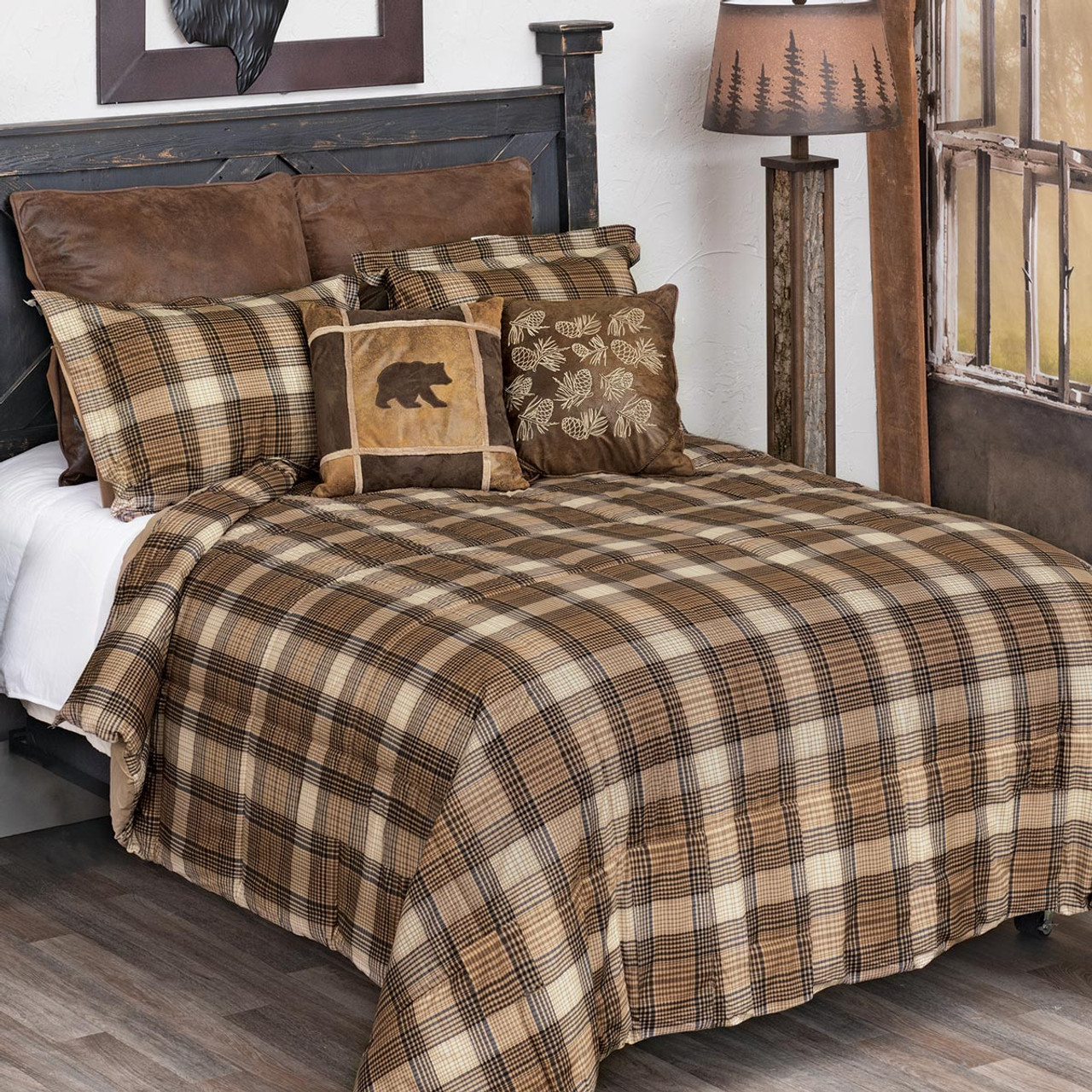 Rustic Bedding Sets: King Size Chesterton Comforter Set