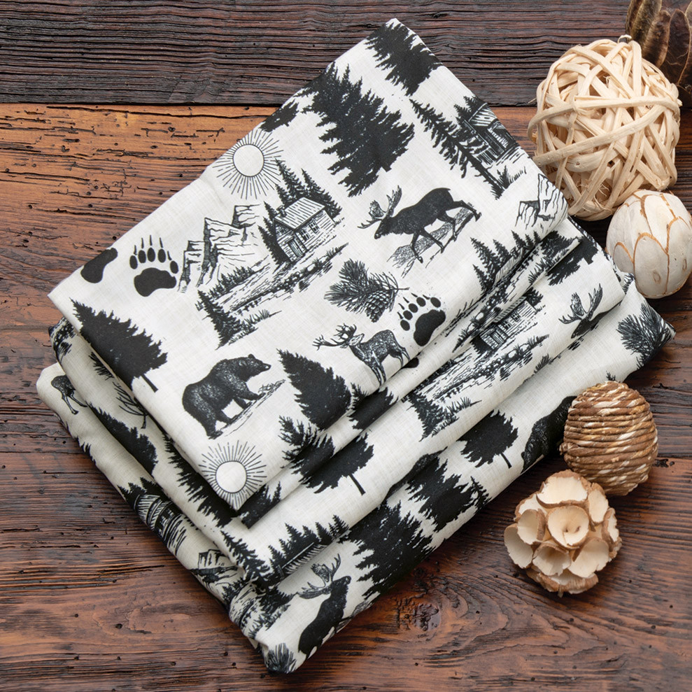 Twilight Wilderness Sheet Set - King | Black Forest Decor