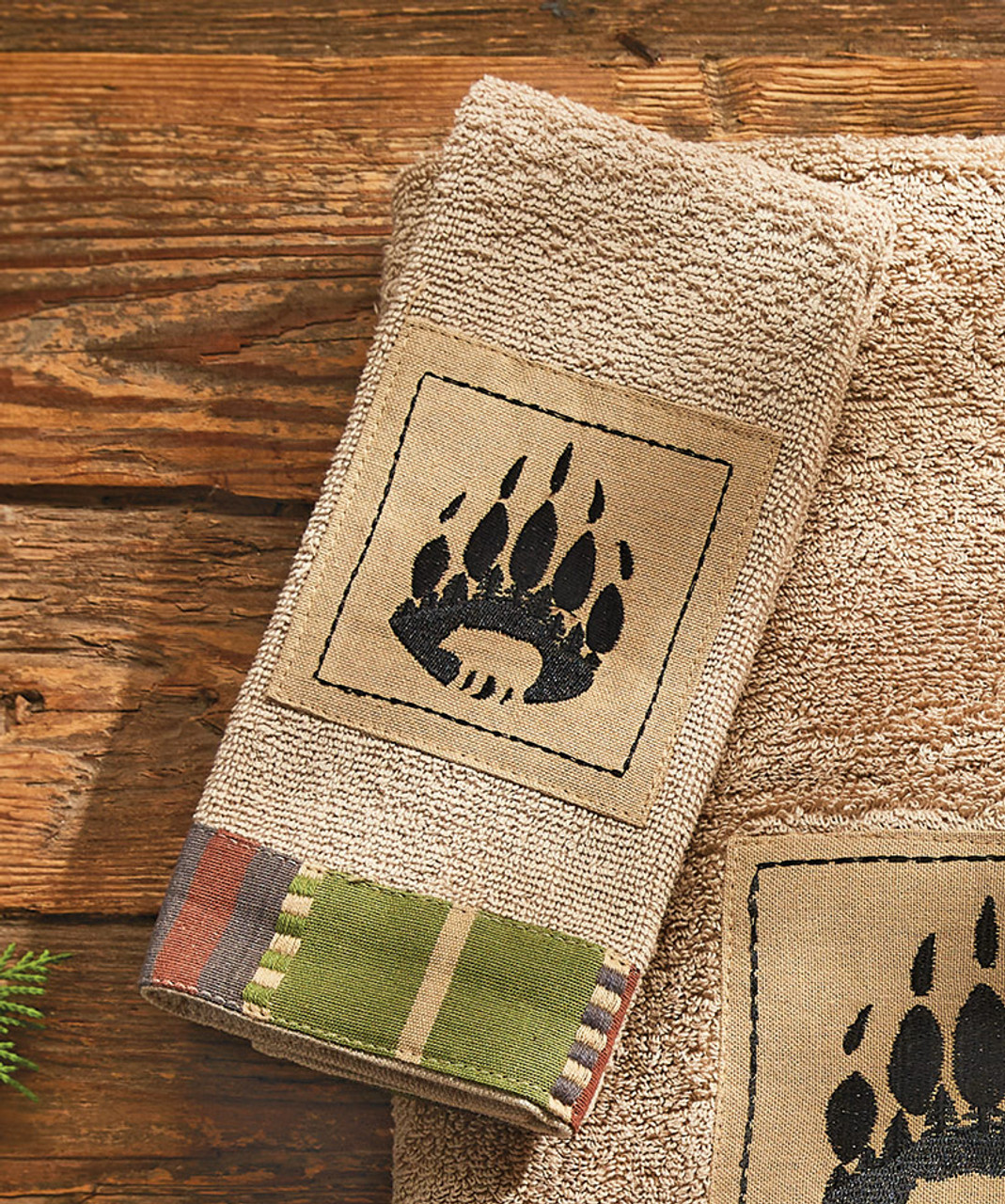 Tahoe Bear Hand Towel