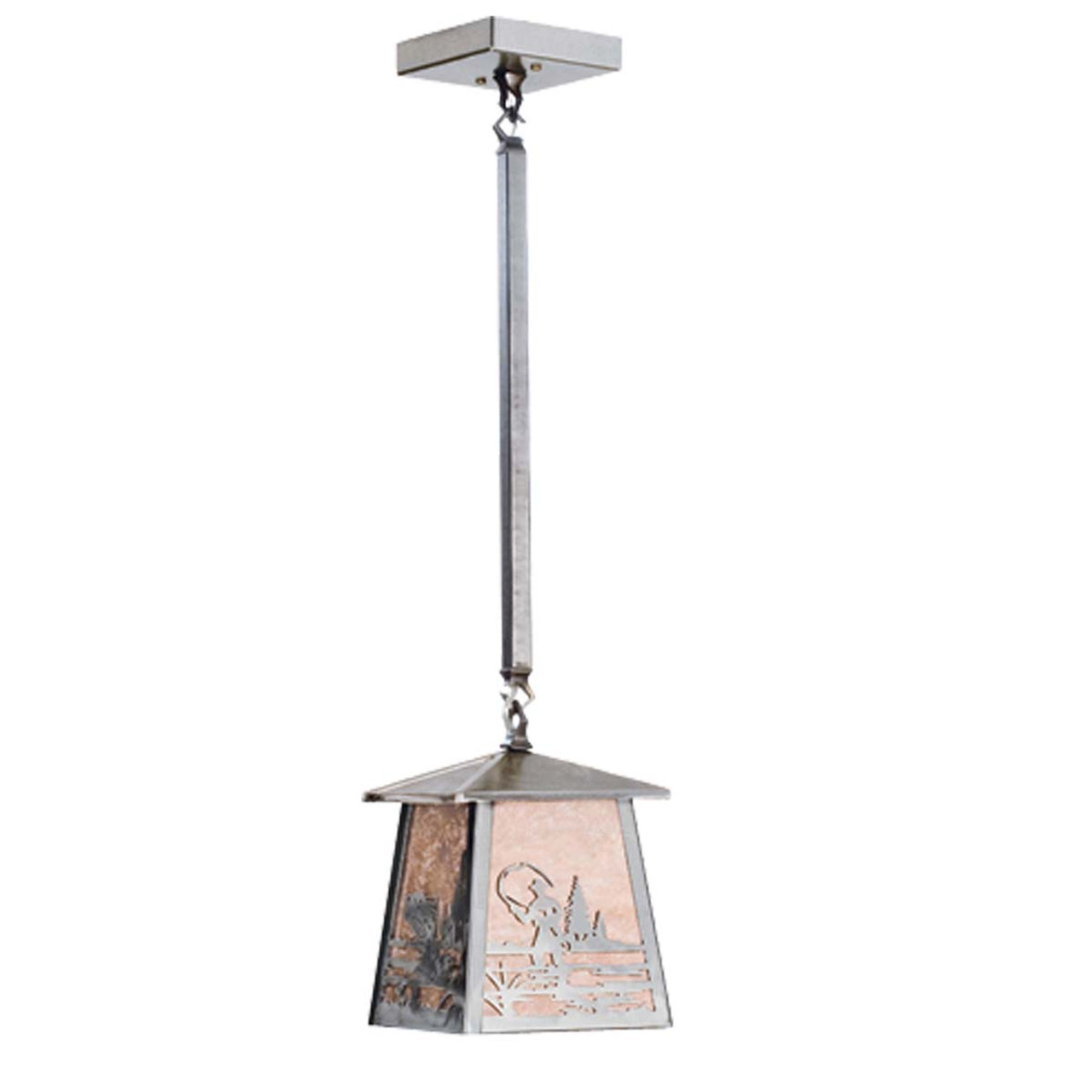 Bass Fishing Pendant Light