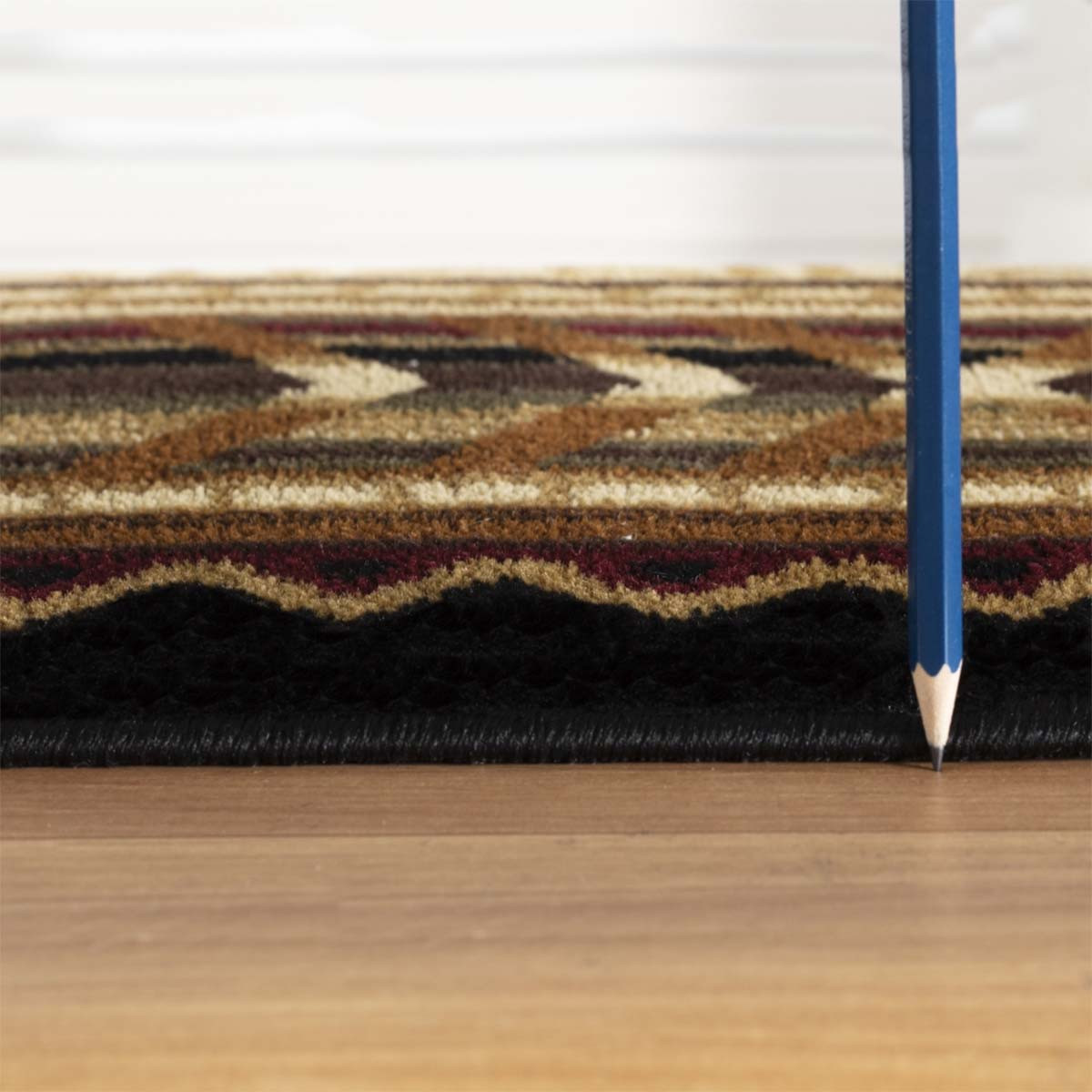 Walking Solo Bear Rug - 8 x 10 | Black Forest Decor