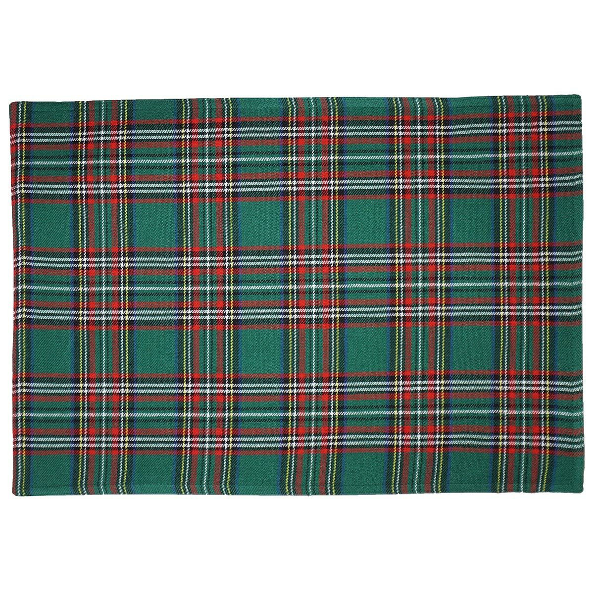 Greenwood Plaid Table Linens Black Forest Decor