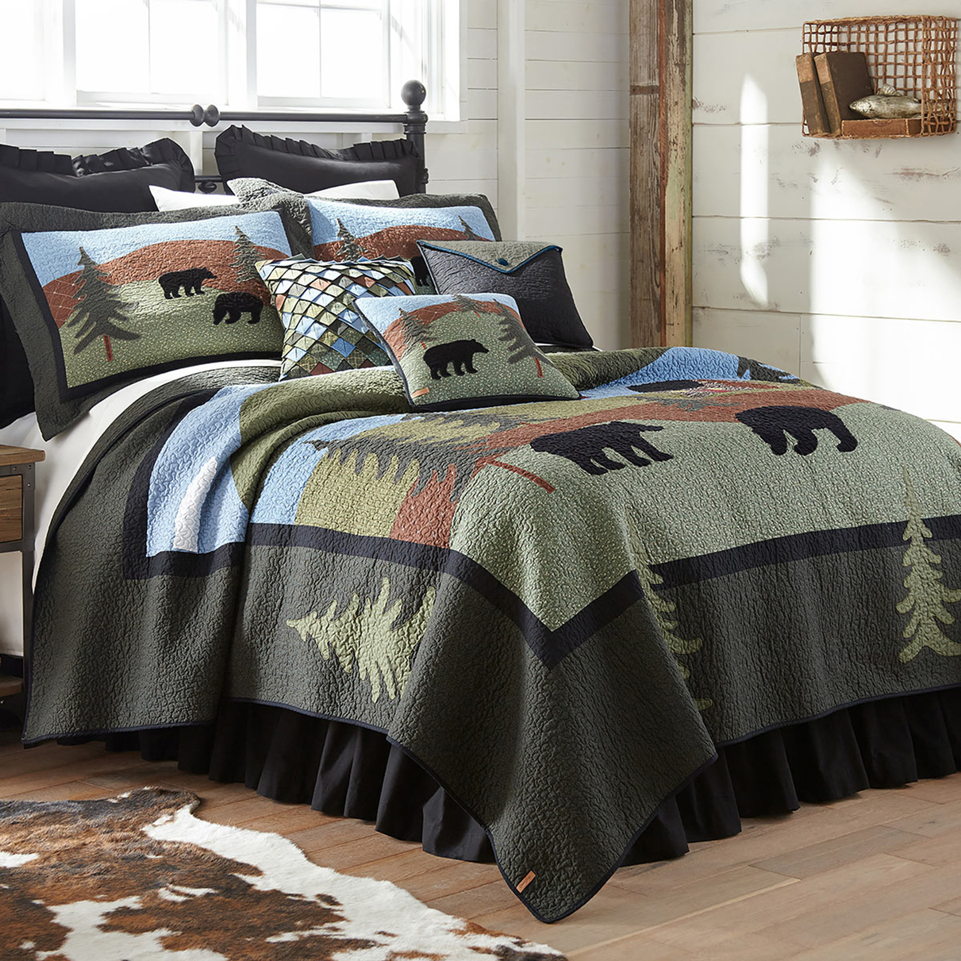 Rustic Bedding Bear Lake Bedding Collection   Media  02045.1684193290 